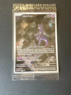 Pokemon Mewtwo 052 Black Star Promo 151 New & Factory Sealed-Grade 10 Potential - Image 1