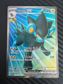 Pokemon TCG Luxray ex Twilight Masquerade 195/167 Ultra Rare NM - Image 1