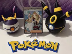 POKEMON TCG LILLIE'S DETERMINATION 169/132 MEGA EVOLUTION FULL ART NM UK seller - Image 1