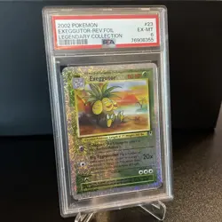 Pokemon 2002 Legendary Reverse Holo Exeggutor #23 PSA 6 EX-MT - Image 1