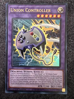 Yugioh Union Controller MZTM-EN022 Ultra Rare 1st Edition NM - Image 1