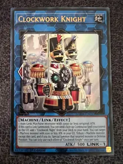 Yugioh Clockwork Knight SUDA-EN050 Ultra Rare 1st Edition NM - Image 1