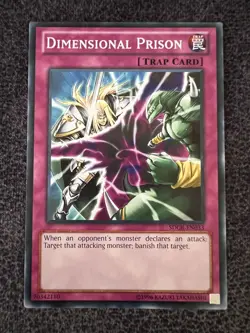 Yugioh Dimensional Prison SDCR-EN033 Common Unlimited Edition NM - Image 1