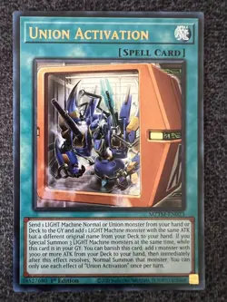 Yugioh Union Activation MZTM-EN023 Ultra Rare 1st Edition NM - Image 1