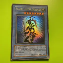 Black Luster Soldier SYE-024 Starter Yugi Evolution Unlimited yugioh card Vg - Image 1