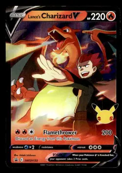 Pokemon Lance's Charizard V SWSH: Sword & Shield Promo Cards Promo #SWSH133 ESE - Image 1