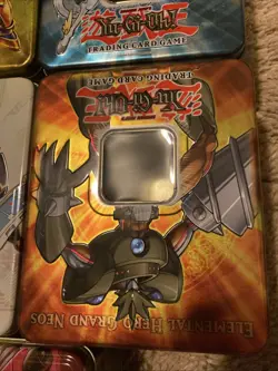 Yu-Gi-Oh! Empty Collectible Tins From 2007 2008 Trading Card Game Lot Of 8 - Image 5