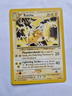 Mix Of 3 Neo Revelation Pokemon Cards Non Holo LP/NM - Image 3