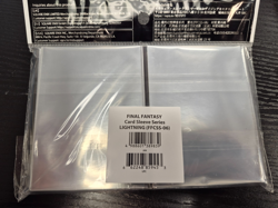 Final Fantasy TCG Card Sleeves Lightning FFCSS-06 100-Ct Standard New - Image 2