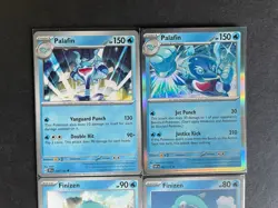 Palafin HOLO+Common+Finizen (x2) 4-card mixed Scarlet&Violet Pokemon lot - PWE - Image 3