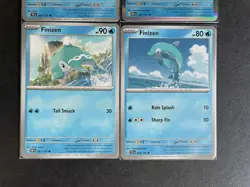 Palafin HOLO+Common+Finizen (x2) 4-card mixed Scarlet&Violet Pokemon lot - PWE - Image 4