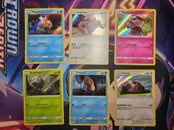 Pokemon Detective Pikachu (Psyduck, Magikarp, Bulbasaur) 6-Card Lot English NM/M - Image 1