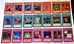 Vintage Yugioh 1996 First Edition Cards - Lot of 21 - Image 1