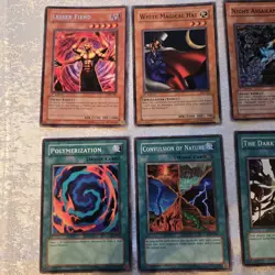 Vintage Yugioh 1996 First Edition Cards - Lot of 21 - Image 2