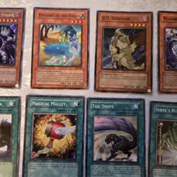Vintage Yugioh 1996 First Edition Cards - Lot of 21 - Image 3