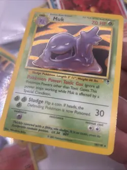 Pokemon TCG Muk Legendary Collection Holo Card 16/110 Rare - Image 2