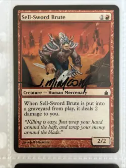 MTG-4 Mixed Lot Of Signed Magic The Gathering Cards (MTG) - Image 3