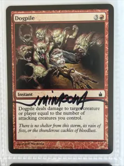 MTG-4 Mixed Lot Of Signed Magic The Gathering Cards (MTG) - Image 5