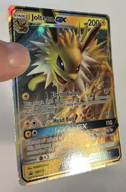 Pokemon TCG - Jolteon GX SM173 SUN & MOON Black Star Promo Holo Card VLP - Image 3