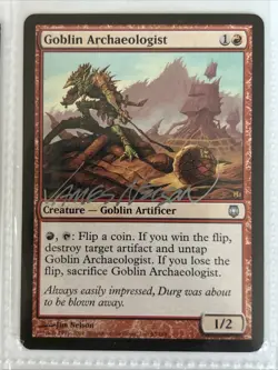 MTG-5 Mixed Lot Of Signed Magic The Gathering Cards (MTG) - Image 4