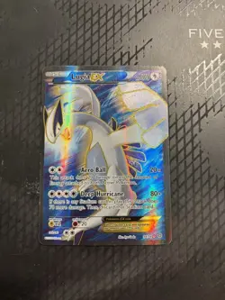 Pokemon TCG Lugia-EX Holo Full Art Ultra Rare Card Ancient Origins 94/98 - Image 1