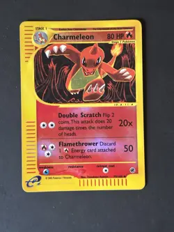 Vintage Pokemon expedition, base set, cards lightly played to mint - Image 1