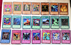 Vintage Yugioh 1996 First Edition Cards - Lot of 21 - Image 1