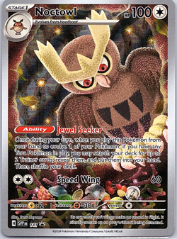 Noctowl 141 Sv: Scarlet & Violet Promo Cards Holo - Image 1