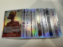 One Piece TCG 240+ Card Bulk Lot ONLY Rares and Super Rares - NM English - Image 1