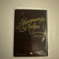FOIL - Alhammarret's Archive - Secret Lair Encyclopedia of Magic Bonus Card MTG - Image 1