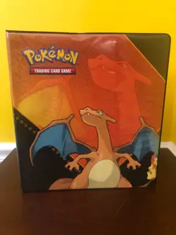 2017 Pokemon Ultra Pro Charizard Collectible 3-Ring Binder TCG Card Album - Image 1