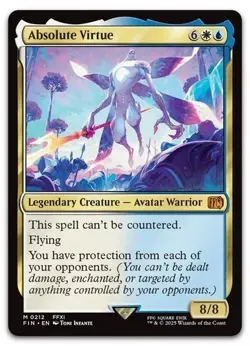 MTG - Absolute Virtue - FIN 0212 - Final Fantasy - Mythic - Magic the Gathering - Image 1