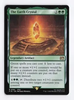 MTG - The Earth Crystal - Final Fantasy (FIN) - 184 - English - NM - Image 1