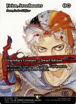Firion, Swordmaster - Sram, Senior Edificer (Showcase) #3 NM Final Fantasy FCA - Image 1