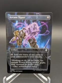 Arcane Signet (Borderless) Commander: the Lost Caverns of Ixalan Regular - Image 1