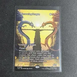 Mirrorwing Dragon (Borderless) Mythic MTG Avatar Eternal - Image 1