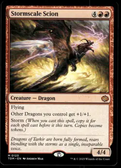 1 x Stormscale Scion - Tarkir: Dragonstorm NM-Mint - MTG - Image 1