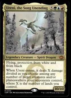 1 x Ureni, the Song Unending - Tarkir: Dragonstorm NM-Mint - MTG - Image 1