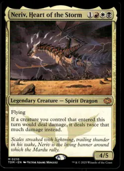 1 x Neriv, Heart of the Storm - Tarkir: Dragonstorm NM-Mint - MTG - Image 1