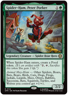 Spider-Ham, Peter Porker Marvel's Spider-Man MTG - Image 1