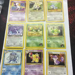 Vintage Pokemon Cards Lot (47 Cards) Pokemon TCG (includes Mew Promo) - Image 1