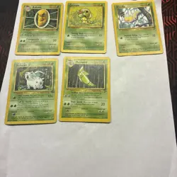 Vintage Pokemon Cards Lot (47 Cards) Pokemon TCG (includes Mew Promo) - Image 3