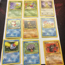 Vintage Pokemon Cards Lot (47 Cards) Pokemon TCG (includes Mew Promo) - Image 4