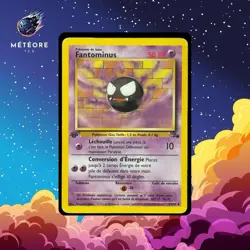 Carte Pokemon Fantominus 33/62 Edition 1 Fossile Wizards Francaise - Image 1
