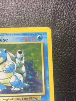 Blastoise 2/102 Base Set Holo Rare Spanish Unlimited Pokemon - Light Play - Image 5