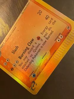 Pokemon TCG - Quilava 51/100 - EX Sandstorm (2003) - Reverse Holo - LP - Image 3