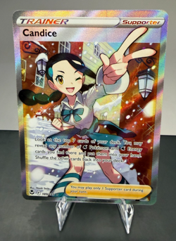 Candice (Full Art) 189/195 Swsh12: Sword & Shield - Silver Tempest Holo Pokemon - Image 1