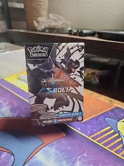 Pokemon TCG Scarlet & Violet Black Bolt Booster Bundle 6 Booster Packs - Image 1