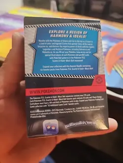 Pokemon TCG Scarlet & Violet Black Bolt Booster Bundle 6 Booster Packs - Image 3