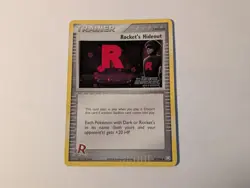Rocket's Hideout W Center Swirl! 87/109 Team Rocket Returns Stamped Pokemon! - Image 1